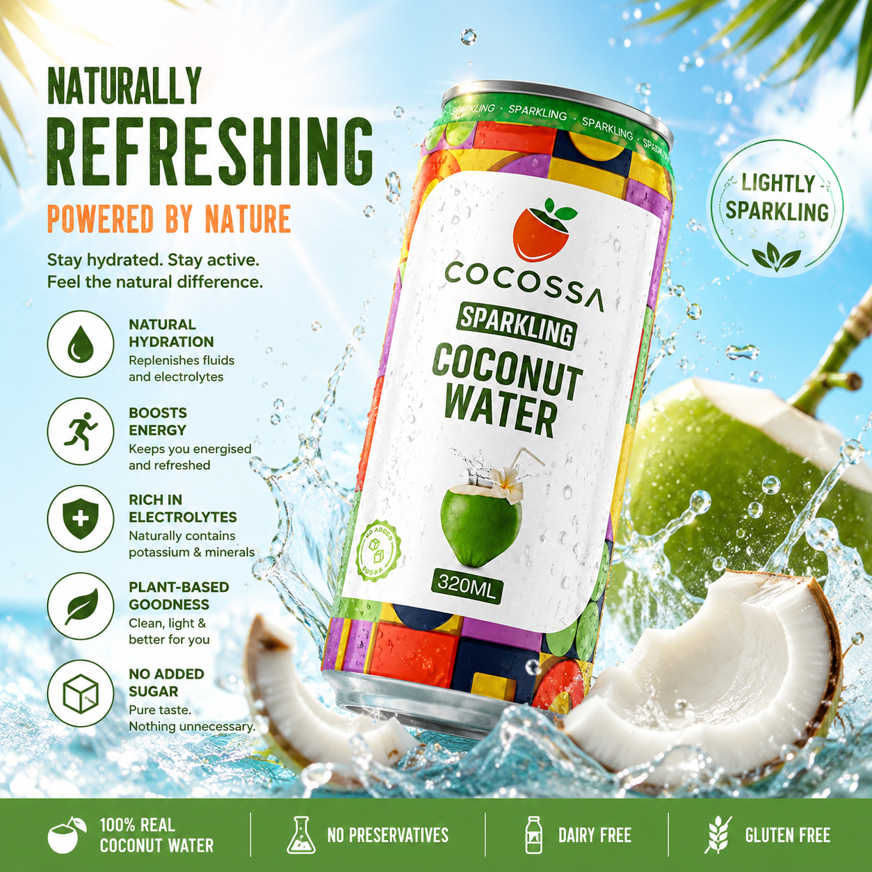 Sparkling Coconut Water (Multi-Packs)